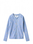 Wheat - Swim T-Shirt L/S Zip Ada - Ujumistopid - 80