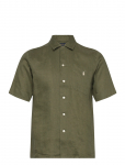 Polo Ralph Lauren - Classic Fit Linen Camp Shirt - L&uuml;hikeste varrukatega s&auml;rgid - XXL