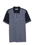 Original Penguin - Diamond Jqrd Frnt In Polo - L&uuml;hikeste varrukatega - M