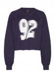 Monki - Cropped Long-Sleeved T-Shirt - Pikkade varrukatega - L