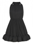 Malina - Fern Halterneck Ruffled Mini Dress - L&uuml;hikesed kleidid - XL