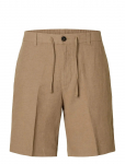 Selected - Slmregular-Leroy Linen Bld Shorts Noos - Vabaaja - XXL