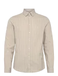 Casual Friday - Cfanton Ls Bd 0159 Striped Shirt - Triibulised s&auml;rgid - M