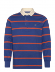 Gant - Thin Stripe Heavy Rugger - Pikkade varrukatega - XXXL