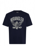 Wrangler - Americana Tee - L&uuml;hikeste varrukatega - M