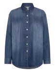Calvin Klein Jeans - Oversized Shirt Indigo Hastings - Pikkade varrukatega - S