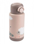 Done By Deer - Insulated Bottle Tiny Farm Powder 340 Ml - S&ouml;&ouml;giaeg - &Oslash; 7.5X 19CM.340ML