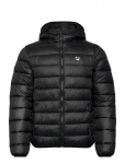 FILA - Milano Regular Hooded Thin Puffer Jacket - Spordi polsterdatud jakid - XXL