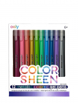 Ooly - Gel Pen 12 Pcs - Color Sheen Metallic - Pliiatsid - ONE SIZE
