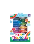 Ooly - Jumbo Crayons 12 Pcs - Happy Triangles - Pliiatsid - ONE SIZE
