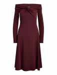Lauren Ralph Lauren - Twist-Front Off-The-Shoulder Dress - P&otilde;lveni ja midi - 44