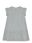 Huttelihut - Dress Yd Stripe - L&uuml;hikeste varrukatega vabaajakleidid - 128