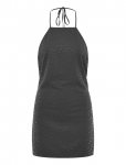 Weekday - Stone Mini Halterneck Dress - L&uuml;hikesed kleidid - 34