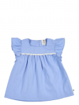M&uuml;sli By Green Cotton - Poplin Frill S/S T - Pluusid ja tuunikad - 128