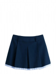 Tommy Jeans - Tjw Varsity Pleated Mini Skirt - L&uuml;hikesed seelikud - XL