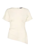 Gina Tricot - Asymmetric Top - L&uuml;hikeste varrukatega - 38