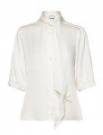 Dante6 - Dante6-Vaila Silk Scarf Bow Blouse - L&uuml;hikeste varrukatega - 44
