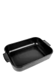 Peugeot - Appolia Rektangul&aelig;rt Ovnfad 36 Cm Satin Sort - Ahjuvormid - 36 CM