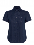 Polo Ralph Lauren - Linen Short-Sleeve Shirt - L&uuml;hikeste varrukatega - S