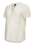Vero Moda Maternity - Vmmjosie Ss Emb Top Wvn - L&uuml;hikeste varrukatega - XL