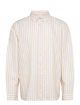 Selected - Slhregclay Linen Blend Bd Ls Shirt - Vabaaja s&auml;rgid - M