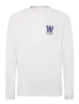 WOOD WOOD - Wwliam Map Ls Tee 25220 - Pikkade varrukatega - M