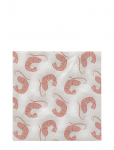 Broste Copenhagen - Shrimp Paper Napkin - Pabersalvr&auml;tikud - L 33CM