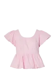 YAS - Yasnille Ss Bubble Hem Top - L&uuml;hikeste varrukatega - 36