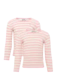 Marimekko - Innostaa Tasaraita Unikko Ii - Pikkade varrukatega T-s&auml;rgid - 104-110