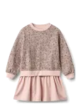 Wheat - Sweat Dress L/S Maggie - Pikkade varrukatega vabaajakleidid - 116