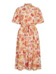 Vila - Vialinia Sol 2/4 Midi Shirt Dress/Ln - P&otilde;lveni ja midi - 34