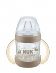NUK - Nuk For Nature Learner Bottle 150 Ml, Creme - Nokaga tasssid - 150 ML