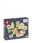 Janod - Sensory - Translucent Blocks - Virnastatavad klotsid - ONE SIZE