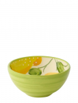 J-Line - Bowl Lemon Ceramic Yell/Grn S - Puuviljakausid - &Oslash; 14 CM