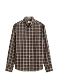 Gant - Reg Twill Check Shirt - Ruudulised s&auml;rgid - XXXL