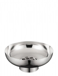 Blomus - Vase - 10 Cm, &Oslash; 23 Cm - Miyabi - Silver - Muud vaasid - L 23CM