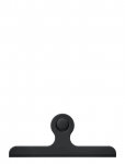 Blomus - Wiper With Wall Holder - 11 X 27 Cm - Kapi - Black - Puhastamine - 11X 27CM
