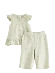 Lindex - Set - Top And Leggings - Komplektid l&uuml;hikeste varrukatega T-s&auml;rgiga - 68