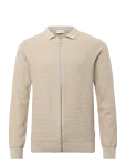 Lindbergh - Structure L/S Polo Zip Cardigan - Pikkade varrukatega kootud polos&auml;rgid - M