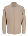 Jack & Jones - Jjefield Melange Shirt Ls Sn - Vabaaja s&auml;rgid - S