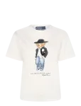 Polo Ralph Lauren - Holiday Polo Bear Cotton Jersey Tee - L&uuml;hikeste varrukatega - XS