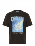 Weekday - Relaxed Graphic Printed T-Shirt - L&uuml;hikeste varrukatega - L