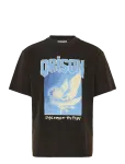 Weekday - Relaxed Graphic Printed T-Shirt - L&uuml;hikeste varrukatega - L