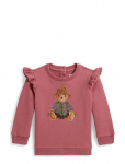 Ralph Lauren Baby - Ruffled Polo Bear Fleece Sweatshirt - Dressipluusid - 9 M