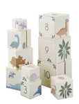 JaBaDaBaDo - Cubes 1-10 Dino - Virnastatavad klotsid - ONE SIZE