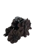 Pipol's Bazaar - Carmen Clamp Dark Brown - Juukseklambrid - ONE SIZE