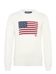 Polo Ralph Lauren - The Iconic Flag Sweater - &Uuml;mara kaelusega - S