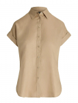 Lauren Ralph Lauren - Tissue Linen-Ss Shirt - L&uuml;hikeste varrukatega - L