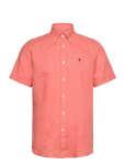 Morris - Douglas Linen Ss Shirt-Classic Fit - L&uuml;hikeste varrukatega - M