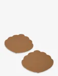 That's Mine - Placemat Cup 2-Pack Earth Brown - Lauamatid ja joogialused - 10X 12CM